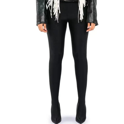 Women’s Elastic High-Heel Jumpsuit Boots