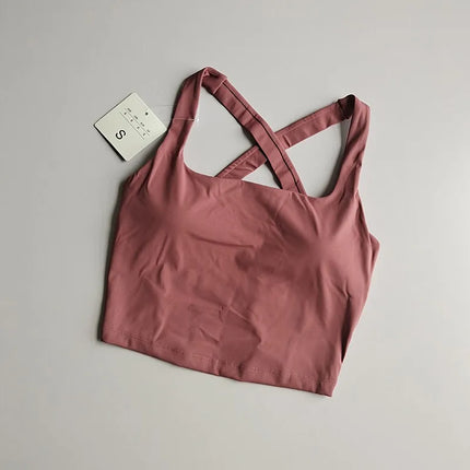 Seamless Push-Up Sports Bra – Yoga & Fitness Bralette