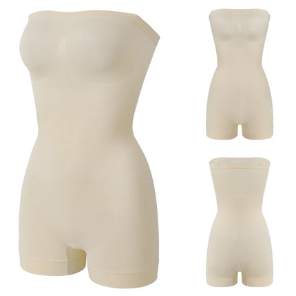 Women’s Strapless Off-Shoulder Shapewear Bodysuit