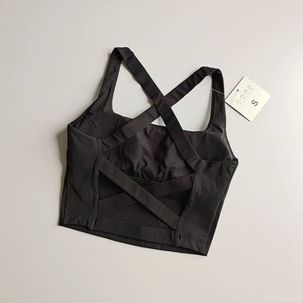 Seamless Push-Up Sports Bra – Yoga & Fitness Bralette