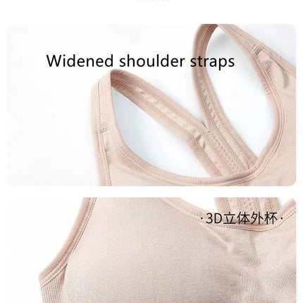 Corset Push-Up Tank – Breathable Athletic Sports Bra