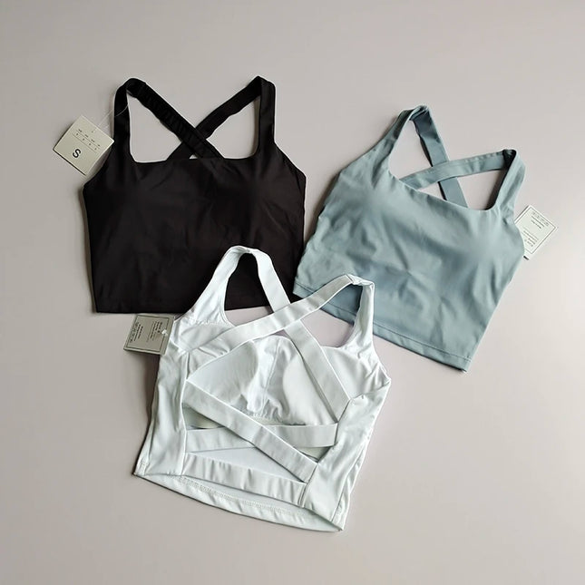 Seamless Push-Up Sports Bra – Yoga & Fitness Bralette
