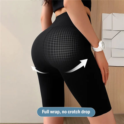 Hot High-Waist Sports & Yoga Shorts for Women