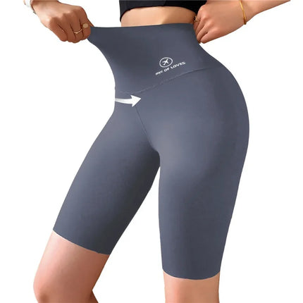 Hot High-Waist Sports & Yoga Shorts for Women