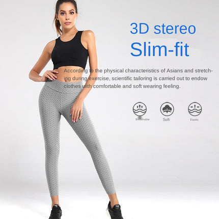 Sexy High-Waist Push-Up Plus Size Yoga Leggings