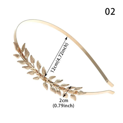 Women's Wedding Tiara – Greek Leaf Crown