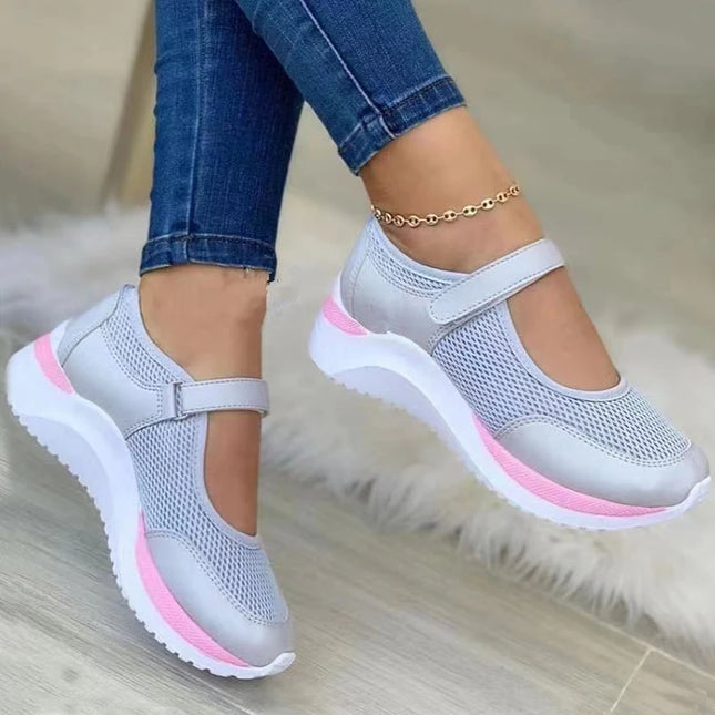 Women’s Knitted Thick Sole Sneakers – Sizes 36-43