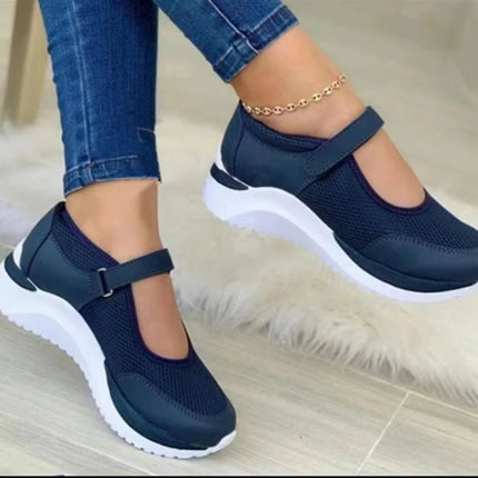 Women’s Knitted Thick Sole Sneakers – Sizes 36-43