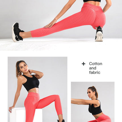 Sexy High-Waist Push-Up Plus Size Yoga Leggings