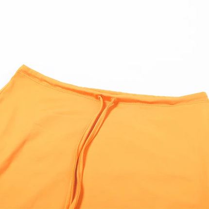 Sisterlinda Bandage Halter Set – Backless Tank & Maxi Skirt Suit