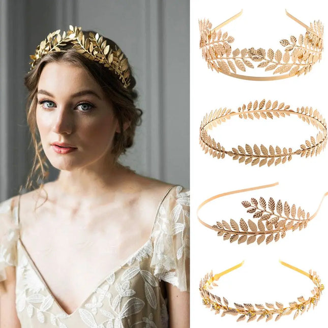 Women's Wedding Tiara – Greek Leaf Crown