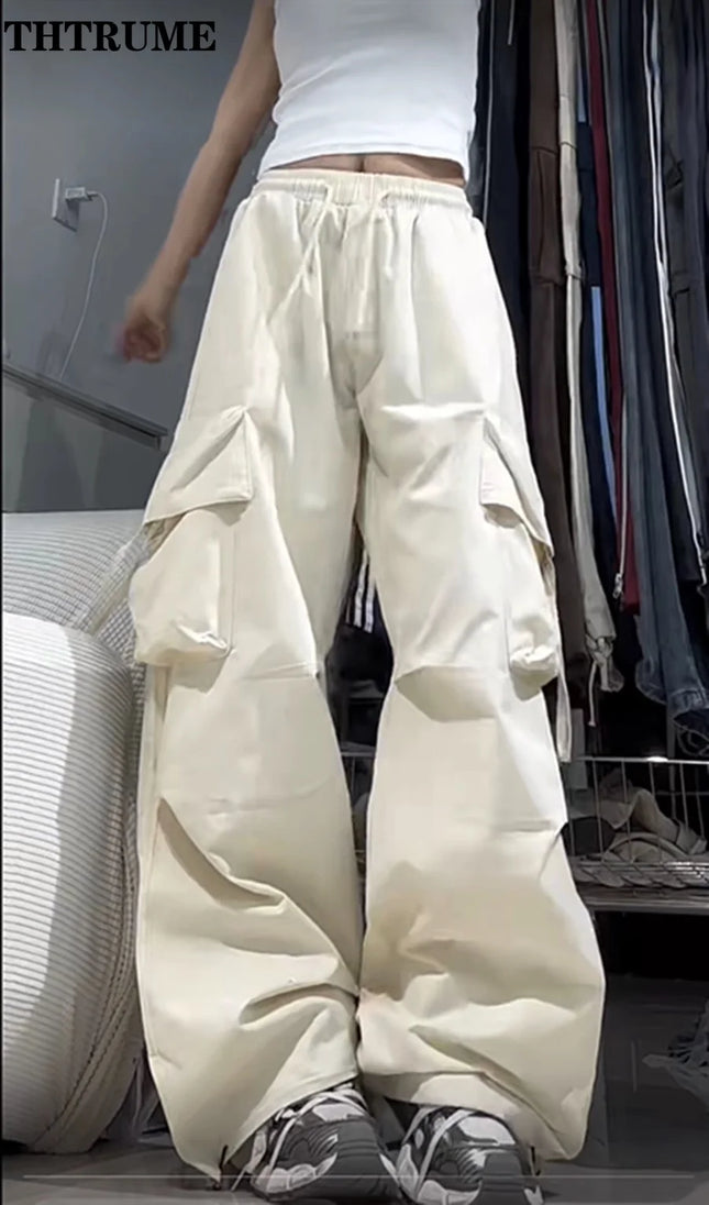Retro Vintage Oversized Baggy Jogger Pants for Women