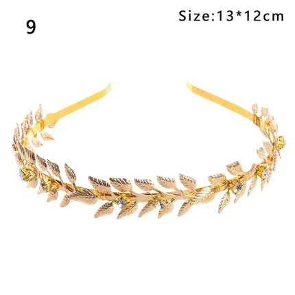 Women's Wedding Tiara – Greek Leaf Crown