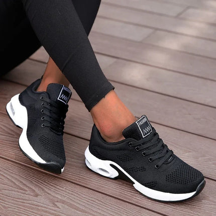 Women’s Platform Mesh Breathable Running Sneakers
