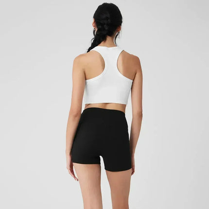 Women’s Summer High-Waist Wide Leg Pants & Yoga Tank Set
