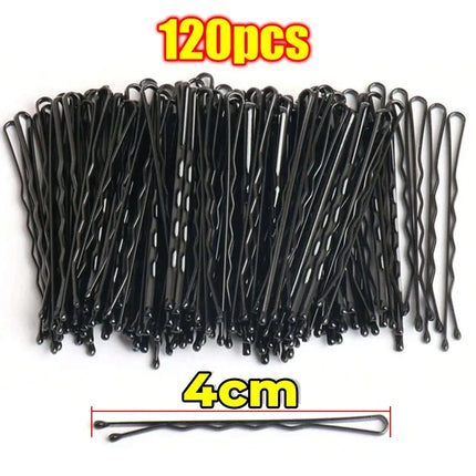 Hair Styling Pins – Black Bobby Clips 60/600pcs