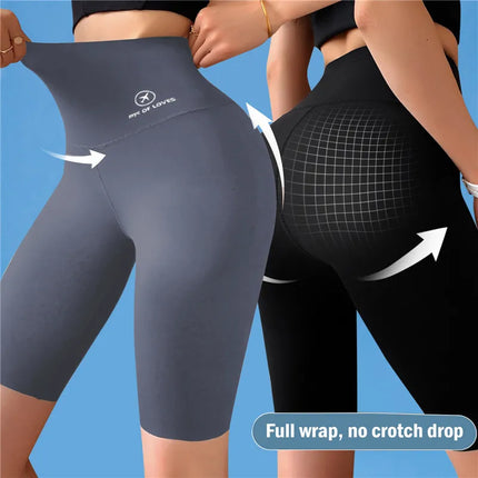 Hot High-Waist Sports & Yoga Shorts for Women