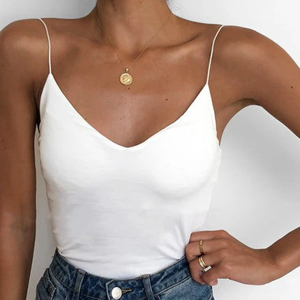 Women’s Thin Strap Tank – Summer Style