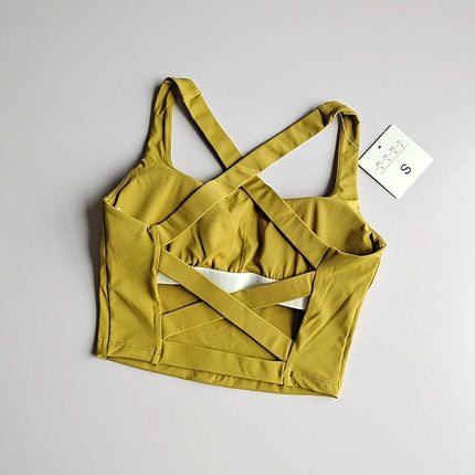 Seamless Push-Up Sports Bra – Yoga & Fitness Bralette