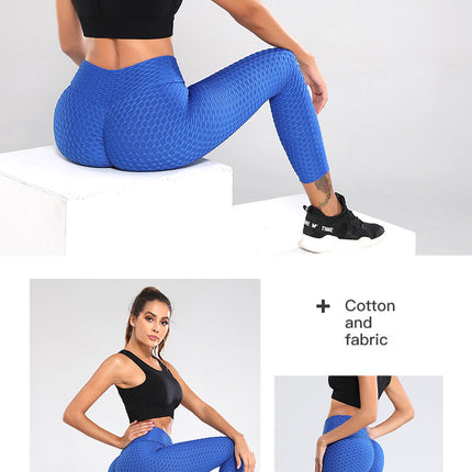 Sexy High-Waist Push-Up Plus Size Yoga Leggings