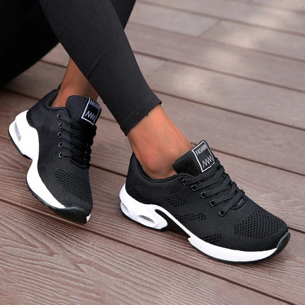 Women’s Platform Mesh Breathable Running Sneakers