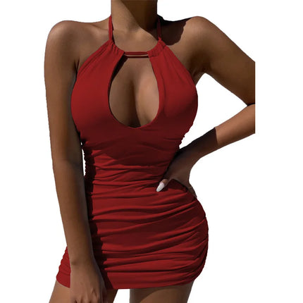 2025 Summer Halter Dress – TikTok Trend & Cross-Border Fashion