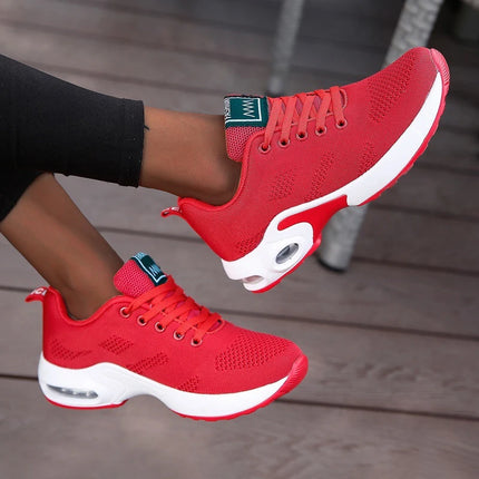 Women’s Platform Mesh Breathable Running Sneakers
