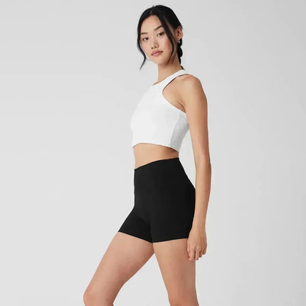 Women’s Summer High-Waist Wide Leg Pants & Yoga Tank Set