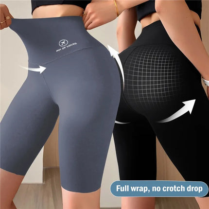 Hot High-Waist Sports & Yoga Shorts for Women