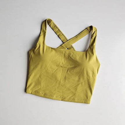 Seamless Push-Up Sports Bra – Yoga & Fitness Bralette