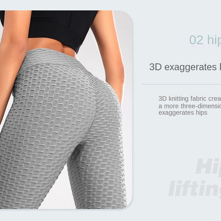 Sexy High-Waist Push-Up Plus Size Yoga Leggings