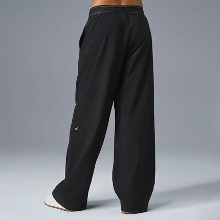 Women’s Summer High-Waist Wide Leg Pants & Yoga Tank Set