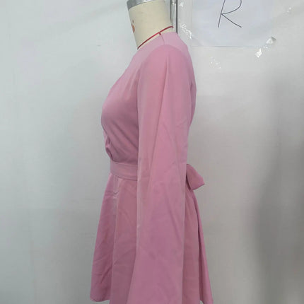 Sexy Backless High-Waist Romper with Butterfly Sleeves