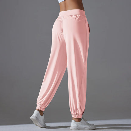 Women’s Sunscreen Quick-Dry Loose Yoga Jogger Pants