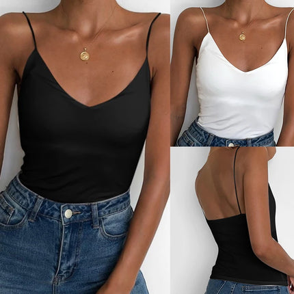 Women’s Thin Strap Tank – Summer Style