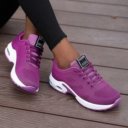 Women’s Platform Mesh Breathable Running Sneakers