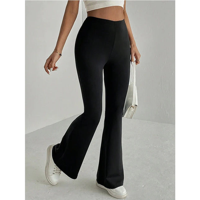 Women’s High Waist Flare Bell Bottom Pants