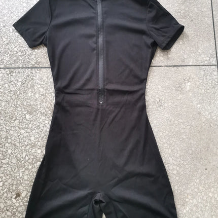 Women’s Slim Fit Short Sleeve Yoga Jumpsuit