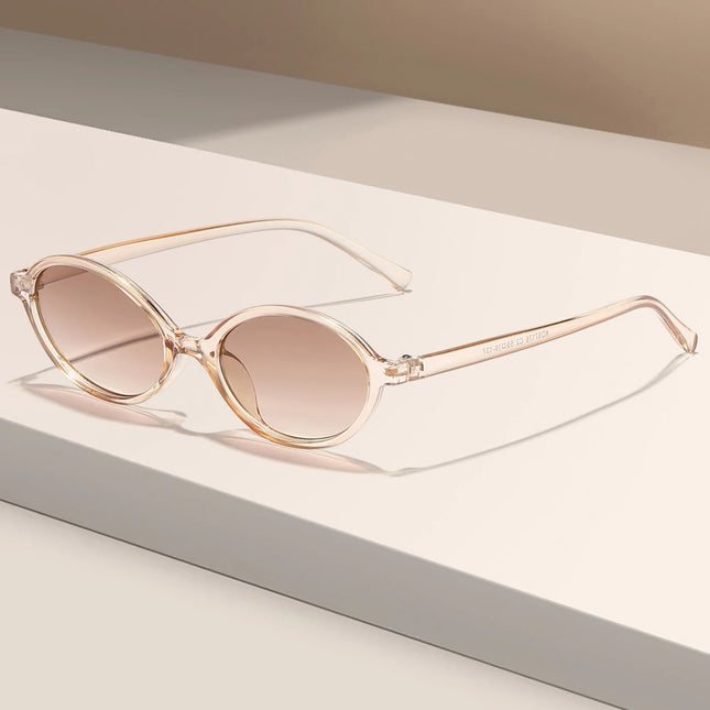 Sexy Oval Leopard Glasses