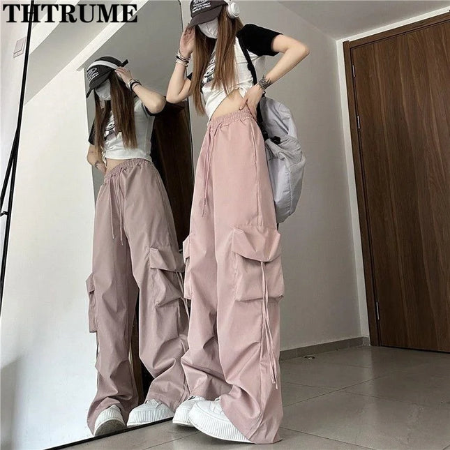 Retro Vintage Oversized Baggy Jogger Pants for Women
