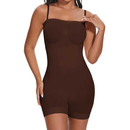 Women’s Strapless Off-Shoulder Shapewear Bodysuit