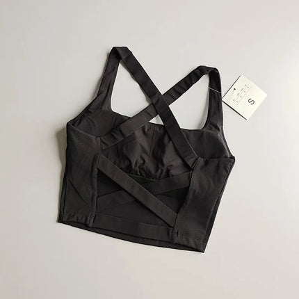 Seamless Push-Up Sports Bra – Yoga & Fitness Bralette