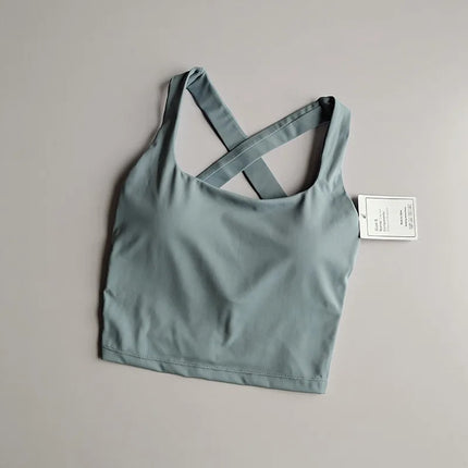 Seamless Push-Up Sports Bra – Yoga & Fitness Bralette