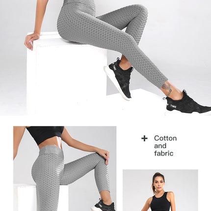 Sexy High-Waist Push-Up Plus Size Yoga Leggings