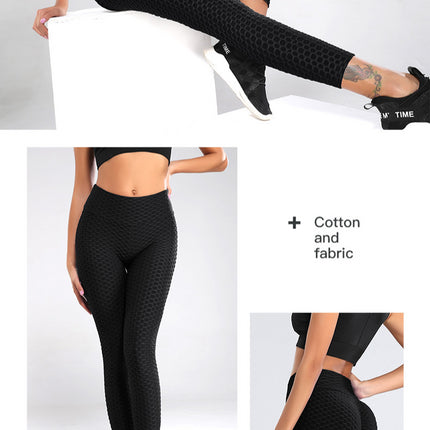 Sexy High-Waist Push-Up Plus Size Yoga Leggings