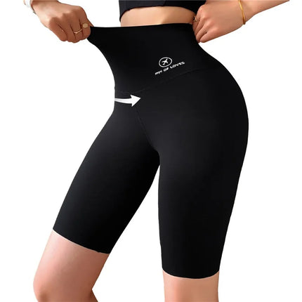 Hot High-Waist Sports & Yoga Shorts for Women