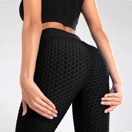 Sexy High-Waist Push-Up Plus Size Yoga Leggings