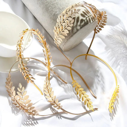 Women's Wedding Tiara – Greek Leaf Crown