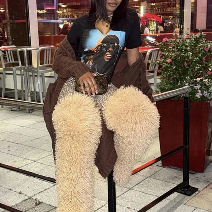 Women’s Mongolian Faux Fur Knee-High Boots