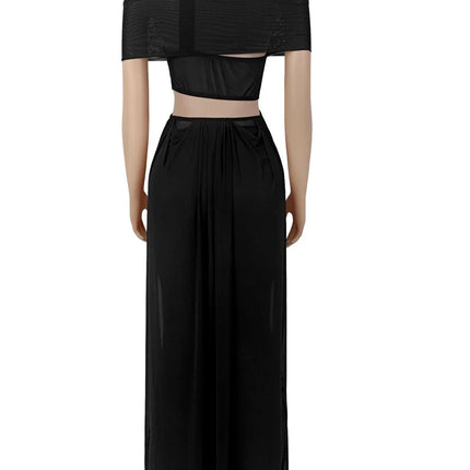 Beyprern Women’s Cut-Out Layered Irregular Party Dress